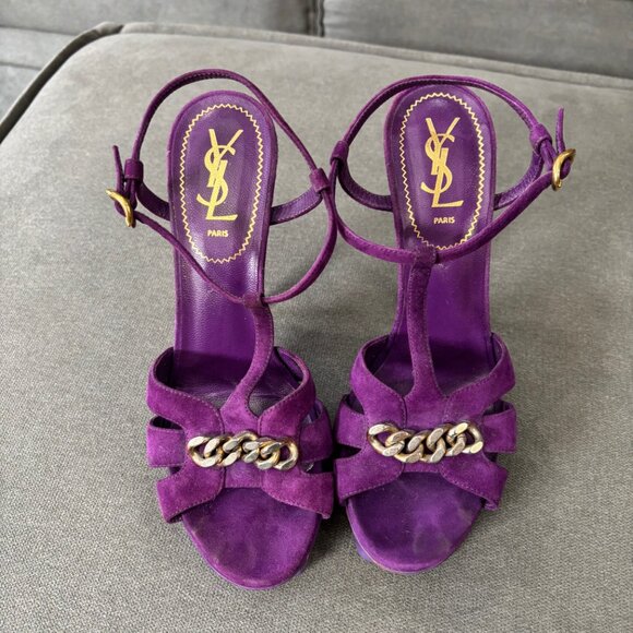 Yves Saint Laurent Rive Gauche, size 8.5 , Platform size: 1.5 - Picture 10 of 10